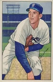 1952 Bowman #96 Ralph Branca Front