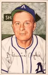 1952 Bowman #98 Jimmie Dykes Front