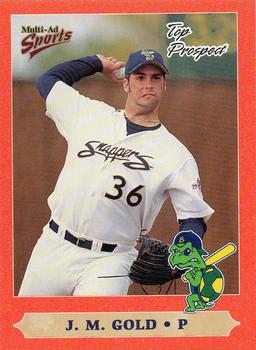 1999 Multi-Ad Midwest League Top Prospects #2 J.M. Gold Front