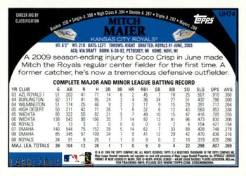 2009 Topps Updates & Highlights - Gold #UH74 Mitch Maier Back
