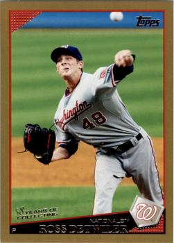 2009 Topps Updates & Highlights - Gold #UH279 Ross Detwiler Front