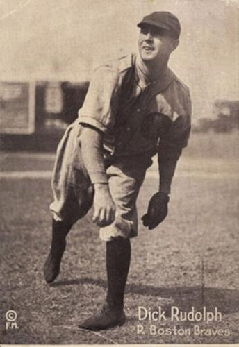 1917-20 M101-6 The Sporting News #NNO Dick Rudolph Front