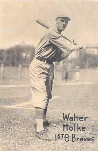 1917-20 M101-6 The Sporting News #NNO Walter Holke Front
