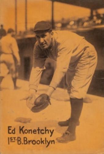 1917-20 M101-6 The Sporting News #NNO Ed Konetchy Front