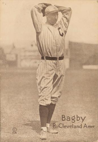 1917-20 M101-6 The Sporting News #NNO Jim Bagby Front