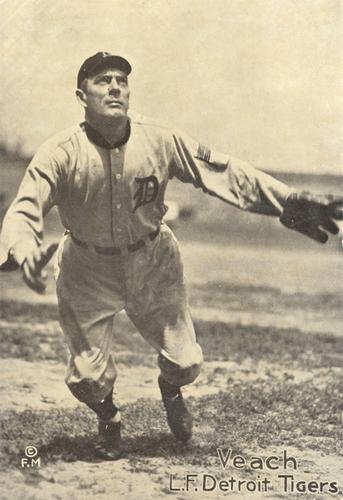 1917-20 M101-6 The Sporting News #NNO Bobby Veach Front