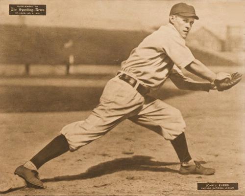 1909-13 M101-2 Sporting News #NNO John Evers Front