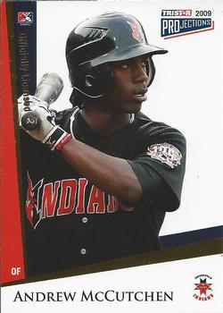 2009 TriStar PROjections - Yellow #74 Andrew McCutchen Front