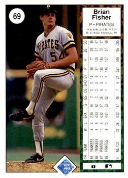 2009 Upper Deck - 1989 20th Anniversary Buybacks #69 Brian Fisher Back