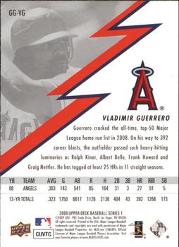 2009 Upper Deck - Stars of the Game #GG-VG Vladimir Guerrero Back