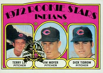 2021 Topps Heritage - 50th Anniversary Buybacks #506 1972 Rookie Stars Indians - Ley / Moyer / Tidrow Front