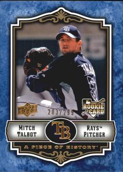 2009 Upper Deck A Piece of History - Blue #150 Mitch Talbot Front