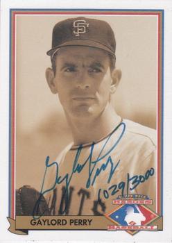 1991 Upper Deck - Heroes of Baseball Autographed #H2 Gaylord Perry Front