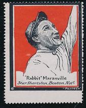 1915 Postaco Stamps #NNO Rabbit Maranville Front