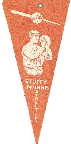 1913 Cravats Felt Pennants #NNO Stuffy McInnis Front