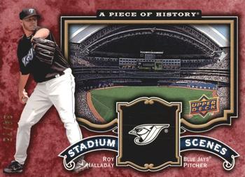 2009 Upper Deck A Piece of History - Stadium Scenes Red #SS-RH Roy Halladay Front