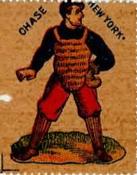 1909-10 German Baseball Stamps #NNO Hal Chase Front