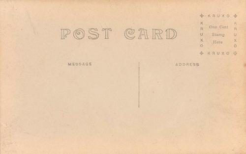 1908-11 H.H. Bregstone Postcards (PC743) #NNO Danny Hoffman Back