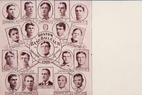 1906 Sporting Life Team Composites Postcards (W601) #NNO Boston Red Sox Team Composite Front