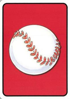 2006 Hero Decks St. Louis Cardinals Baseball Heroes Playing Cards #9♦ Enos Slaughter Back