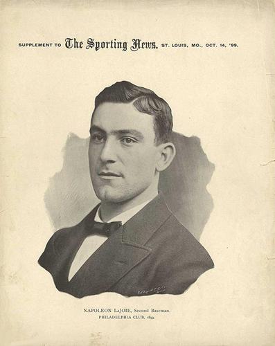 1899-00 Sporting News Supplements M101-1 #NNO Nap Lajoie Front