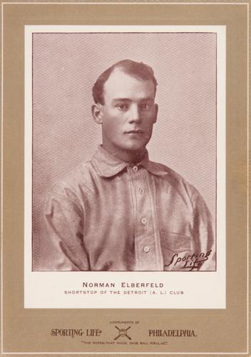 1902-11 Sporting Life Cabinets W600 #NNO Norman Elberfeld Front
