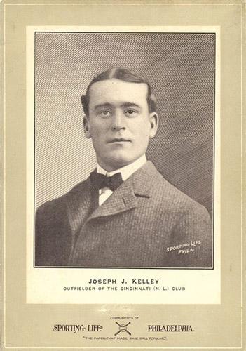 1902-11 Sporting Life Cabinets W600 #NNO Joe Kelley Front