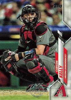 2020 Topps - 582 Montgomery #343 Carson Kelly Front