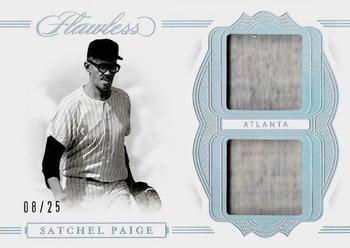 2020 Panini Flawless - Dual Patches #DP-SP Satchel Paige Front