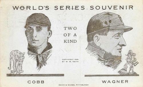 1909 W.W. Smith Postcards #NNO Ty Cobb / Honus Wagner Front
