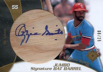 2009 Upper Deck Ultimate Collection - Jumbo Bat Signatures #JSB-OS Ozzie Smith Front