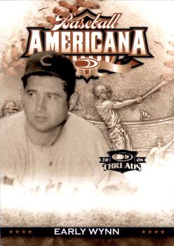 2008 Donruss Threads - Baseball Americana #BA-48 Early Wynn Front