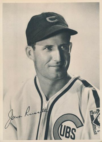 1939 Chicago Cubs Picture Pack #NNO Jack Russell Front