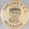 1912 Whitehead & Hoag Pacific Coast League Pins (PM5) #NNO Ed Wilkinson Front