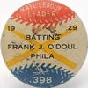 1933 Big League Leaders Pins (PR3-10) #NNO Frank J. O'Doul Front