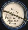 1910 Diamond Mascot Gum Pins (PE1) #NNO Bert Tooley Back
