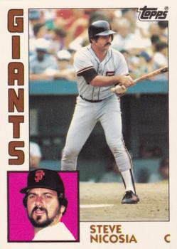 1984 Topps - Collector's Edition (Tiffany) #98 Steve Nicosia Front
