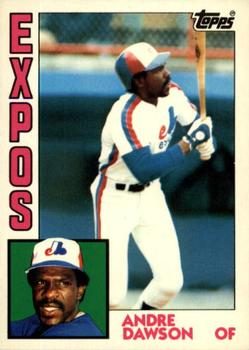 1984 Topps - Collector's Edition (Tiffany) #200 Andre Dawson Front