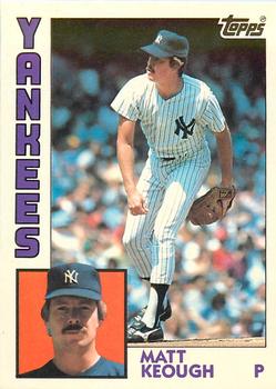 1984 Topps - Collector's Edition (Tiffany) #203 Matt Keough Front