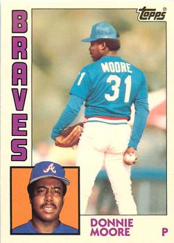 1984 Topps - Collector's Edition (Tiffany) #207 Donnie Moore Front
