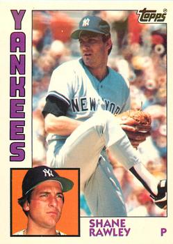 1984 Topps - Collector's Edition (Tiffany) #254 Shane Rawley Front
