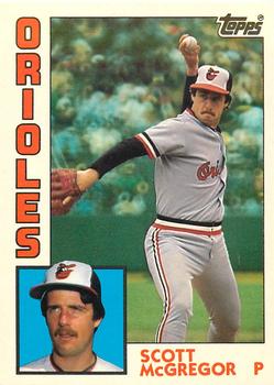 1984 Topps - Collector's Edition (Tiffany) #260 Scott McGregor Front