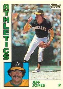 1984 Topps - Collector's Edition (Tiffany) #464 Jeff Jones Front