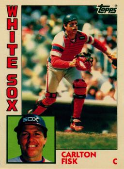 1984 Topps - Collector's Edition (Tiffany) #560 Carlton Fisk Front