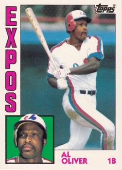 1984 Topps - Collector's Edition (Tiffany) #620 Al Oliver Front