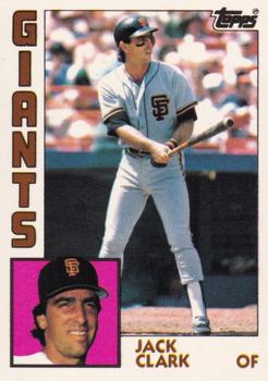 1984 Topps - Collector's Edition (Tiffany) #690 Jack Clark Front
