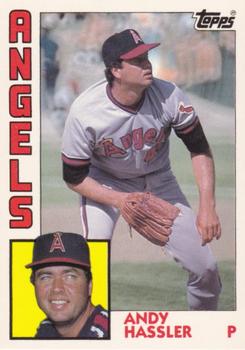 1984 Topps - Collector's Edition (Tiffany) #719 Andy Hassler Front