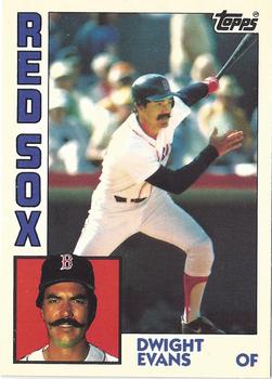 1984 Topps - Collector's Edition (Tiffany) #720 Dwight Evans Front