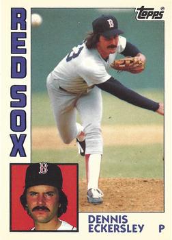 1984 Topps - Collector's Edition (Tiffany) #745 Dennis Eckersley Front