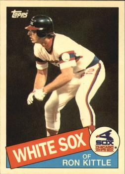 1985 Topps - Collector's Edition (Tiffany) #105 Ron Kittle Front